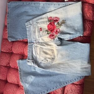 Miss Sixty Floral Flare Jeans